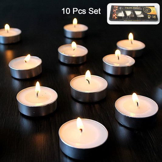 Natural Soy Wax Smokeless Tealight Candles