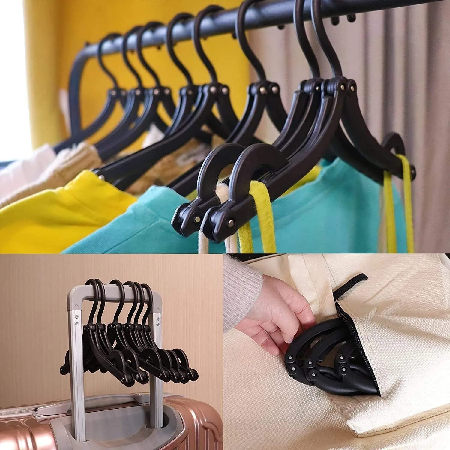 SwiftFold Travel Hangers