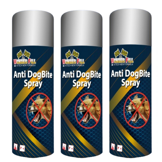 Combo 3 Anti Stray DogBite Repellent Spray - Non Hazardous (Patent)