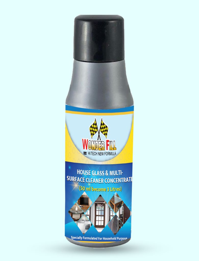 WONDERFILL HOUSEHOLD GLASS & ALL SURFACE CLEANER CONCENTRATE