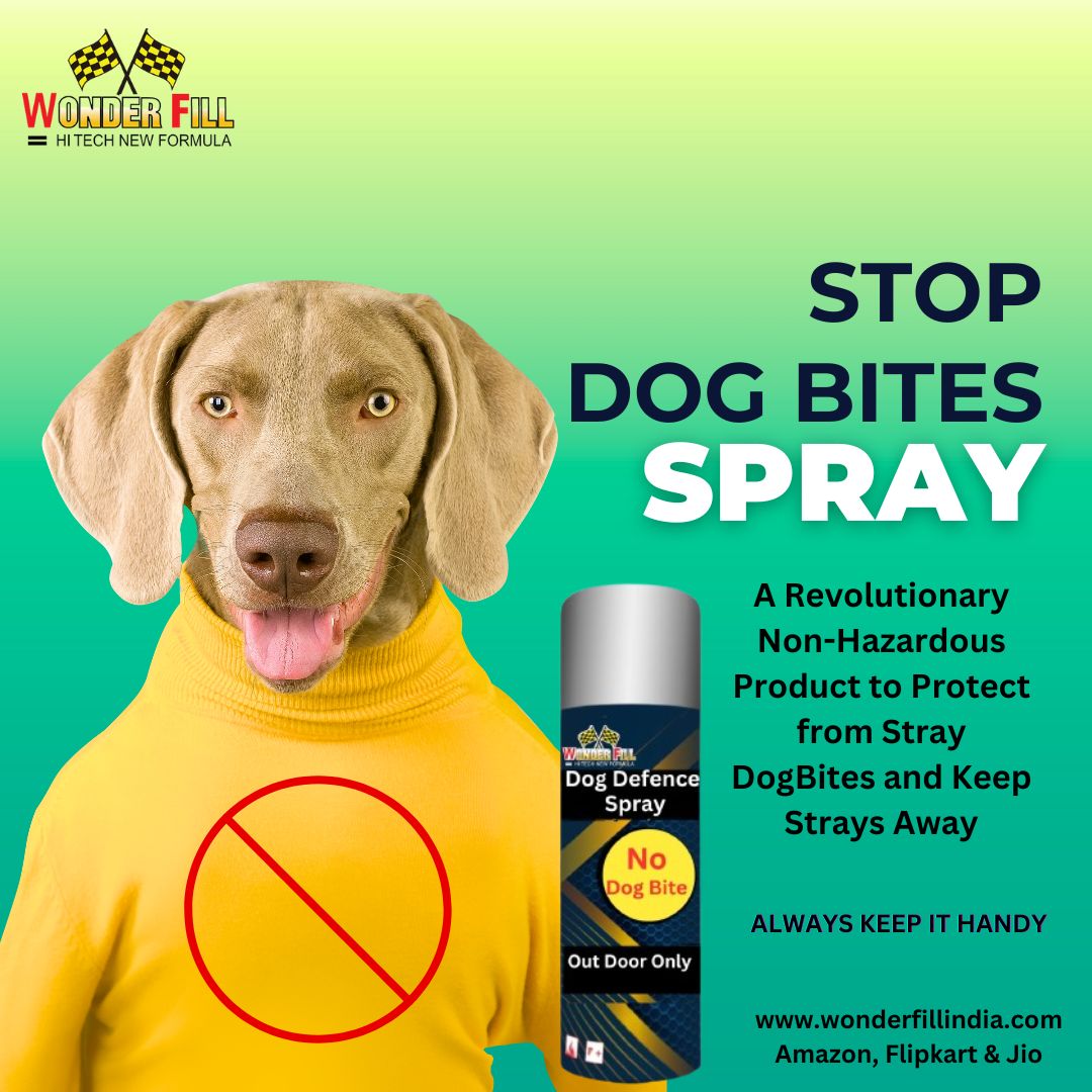 FREE SAMPLES FOR TODAY Anti Stray DogBite Repellent Spray Non Ha Wonderfill India