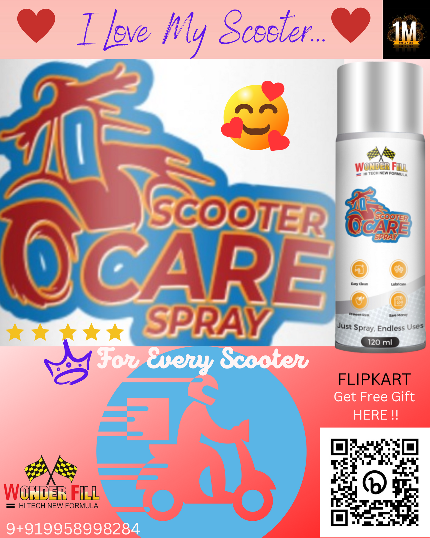 Scooter Care Magic Spray 120 ml