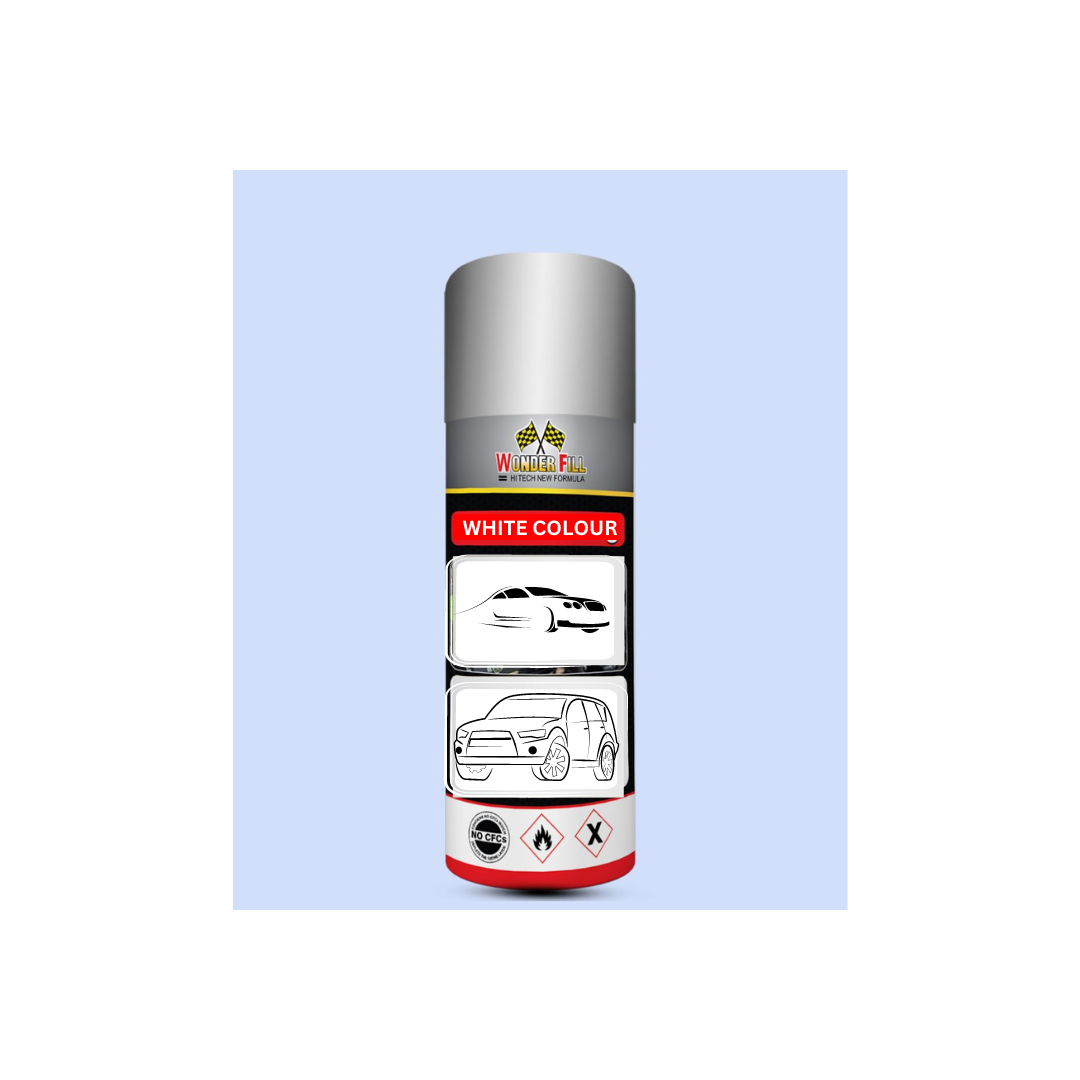 WONDERFILL PREMIUM WHITE COLOUR PAINT SPRAY 500 ml