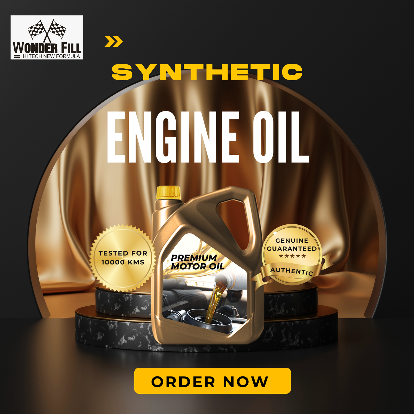 FULLY SYNTHETIC 10W40 JASO MA2 ENGINE OIL 1L