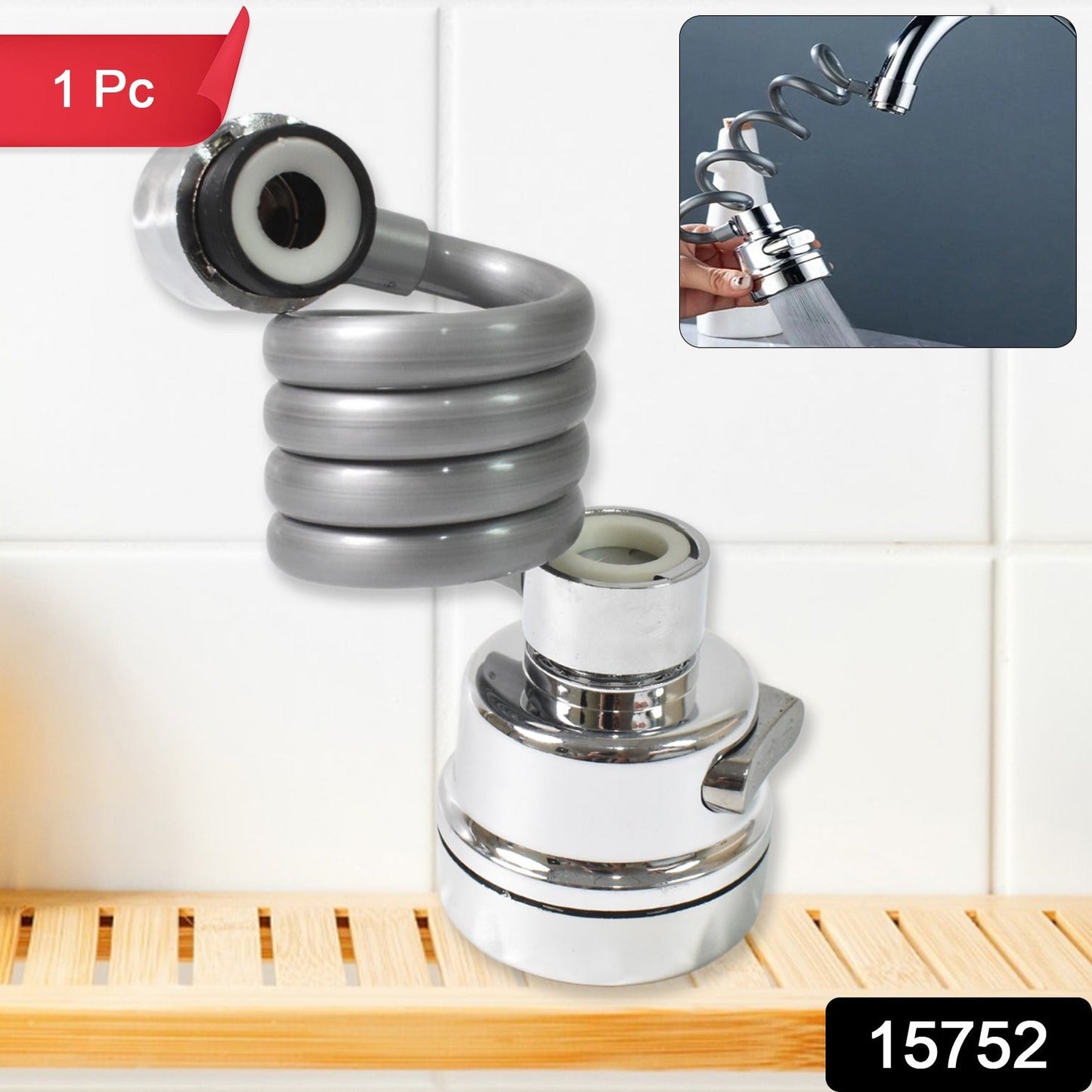 360-Degree Rotating Faucet Extender